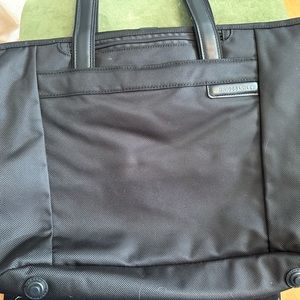 Briggs and Riley Large Black Travel Tote 255-4